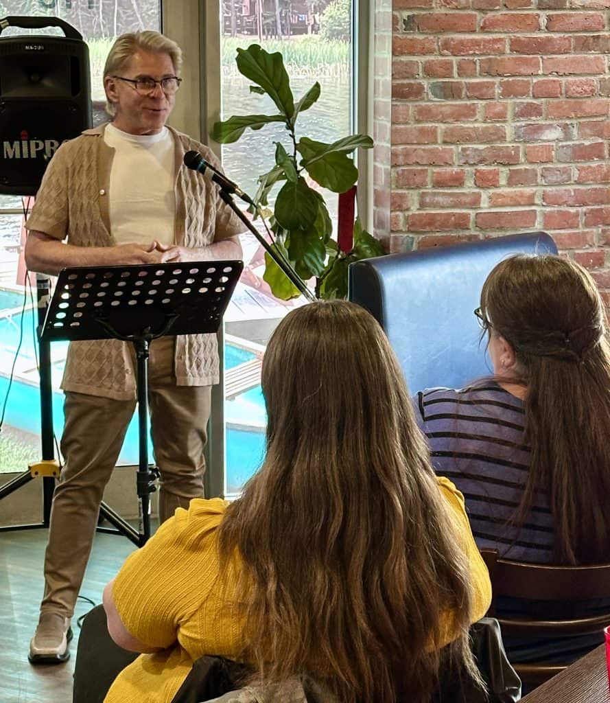 Sask Writers Guild Readers Corner Event, Saskatoon, May 2025